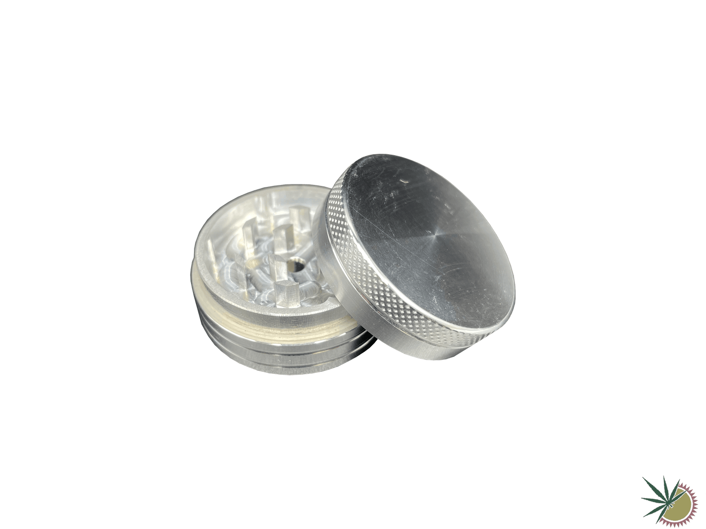 Grinder 2-teilig "Basic" Ø40mm aus Metall - THC Headshop